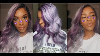 Outre Color Bomb Synthetic Lace Front Wig - Zoey ( Show & Tell ) Hairsofly