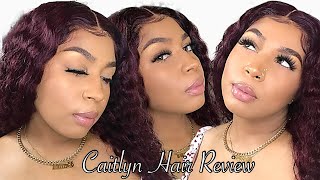99J Closure Wig | Amazon Deep Wave Closure Wig Install Ft. Caitlyn Hair| #Amazonwig #Affordablewig
