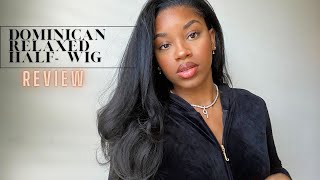 Outre Dominican Blowout Relaxed Half-Wig....| Amazon Wig Review