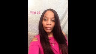 Outre Natural Yaki 24 Lace Front Wig | Bh950/425