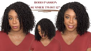 Outre Hair X-Pression Twisted Up Hd Lace Braid Wig - Boho Passion Summer Twist 12 --/Wigtypes.Com