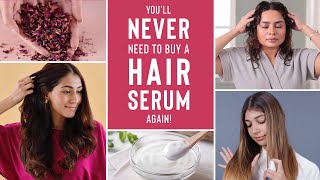 Use These Diy Hair Serums To Reduce Hair Fall, Damage And Frizz Instantly!