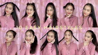 10 Quick And Easy Hairstyles For Back To School **Online Class 2020**