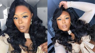 How To Construct A Wig The Right Way | Flat Instalation |My Go To Makeup| Asteria Hair