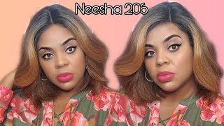 New!! Outre Synthetic Hd Lace Front Wig - Neesha 206