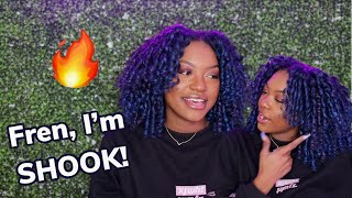I Tried Gel Hair Color & Flexi Rods On My Natural Black Curls And I Am Shook!