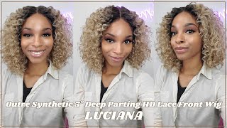 Glamourtress | Outre Synthetic 5" Deep Parting Hd Lace Front Wig - Luciana