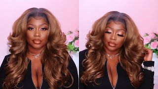Outre Hd Lace Front Wig Perfect Hairline Fully Hand-Tied 13X6 Lace Wig Julianne 24"