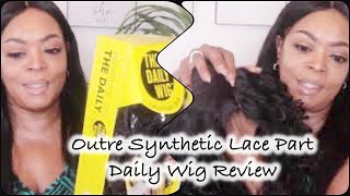 #Outrewigs Outre Synthetic Lace Part Daily Wig Review