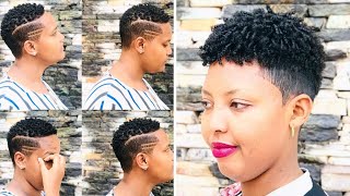 #Happynewyear | 2022 Trendy Tapered, Twa, Buzzcut Short Hairstyles With Curls