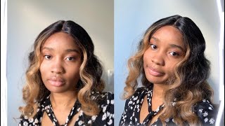  35$ Freetress Equal Baby Hair 102 Lace Front Wig Review |Samsbeauty