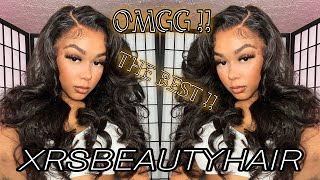 Omg ! 2022New Clean Hairline || Pre Plucked & All Scalp|| Xrsbeauty New Clear Lace Wig