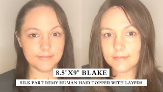 No.1 Customer Review Of Blake Human Hair Topper | Full Coverage