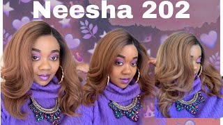 New!! Outre Soft & Natural Lace Front Wig Neesha 202 Dr30