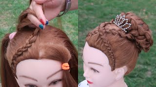 Amazing Hair Transformation - Beautiful Hairstyle For School #11