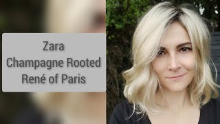 Wig Review Zara In Champagne Rooted By René Of Paris From The Alexander Couture Collection