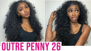 Best Curly Wig!! Outre Penny 26!! #Lacewig #Outrepenny #Halfwig