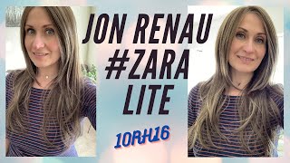 Review Of Zara Lite Wig In 10Rh16 Almondine By Jon Renau #Jonrenau #Naturallookingwig #Zaralite