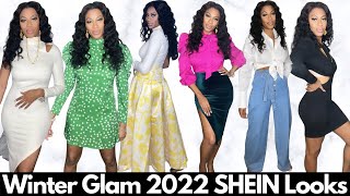 Winter Glam 2022 Shein X Clothing Haul & Try-On