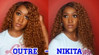 Summer Ready Water Waves Synthetic Lace Front Wig Under $30 – Outre Nikita