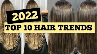 Top 10 Hair Cut Trends  2022