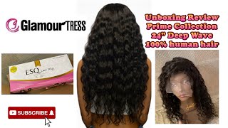 Prime Collection Human Hair Hd Lace Wig - Hb231 @Glamourtress Unboxing Review