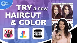 Change Your Hair: Try A New Haircut Or Color With Apps!