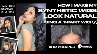 How I Melt Synthetic Wigs 2022 *What Lace?* No Leave Out!  Feat. Wigtoday