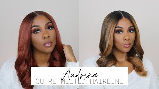 Glueless Synthetic Wig Under $40|Outre Melted Hairline Audrina