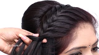 Most Beautiful Front Hairstyle For Girls | Front Hairstyle | Easy Party Hairstyle | Hair Style Girls