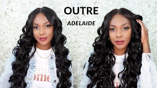 Easy Unit!! | Outre Synthetic Hair Sleeklay Part Hd Lace Front Wig - Adelaide