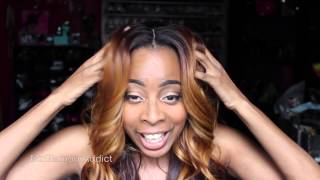 (#Tb) Outre "Lydia" Lace Front Wig In Color Dr30