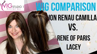 Jon Renau Camilla Vs Rene Of Paris Lacey | A Wig Comparison | Wiggin With Christi