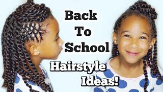Braided Children'S Hairstyle  Back To School Hairstyles
