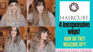 Hair Cube Wig Impressions And Reviews! (4 Styles) Inexpensive Amazon Wigs!