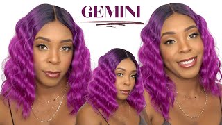 Outre Color Bomb Synthetic Hd Lace Front Wig - Gemini --/Wigtypes.Com