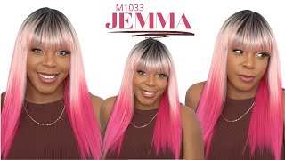 Bobbi Boss Premium Synthetic Hair Wig - M1033 Jemma --/Wigtypes.Com