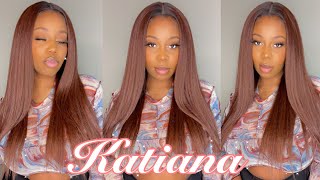 Vlogmas Day 6: $40 Blowout!! Outre Melted Hairline: Katiana|| Ft Samsbeauty