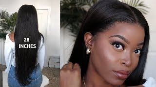 Melt The Lace Like A Pro Like These 28 Inches Grew From My  Scalp Lace Wig Ft Ali Pearl Hair