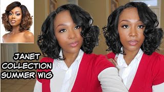 Janet Collection Synthetic Melt Extended Part Hd Lace Wig - Summer