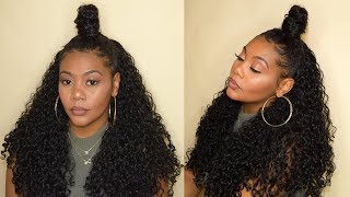 Outre Penny Half Wig | Half Up Half Down Hairstyle