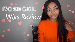 Rosegal Wigs Review!!