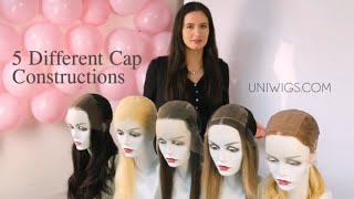 Uniwigs 5 Different Types Of Wig Cap Constructions|Wig Tutorial