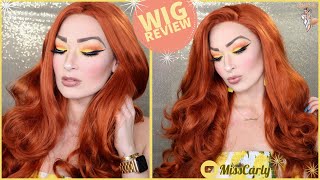 ✨Lace Front Wig Review! ✨ Coss Wigs |  Copper Red  | Amazon | $33!!