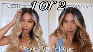 $30 Celebrity Style Wig | Ft. Outre Lacefront Wig "Stevie" | Blonde Hair For Brown Girls