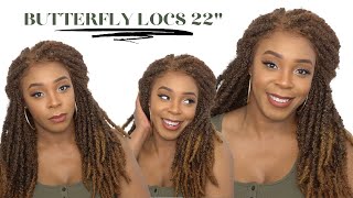 Outre Synthetic Twisted Up 4X4 Braid Lace Wig - Butterfly Locs 22 --/Wigtypes.Com