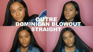 Outre Dominican Blowout Straight $30 Wig Review | Most Natural Synthetic Wig