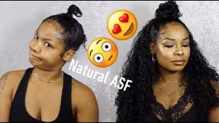 Short Hair Transformation | Outre Penny Half Wig 26 Inches On  Twa