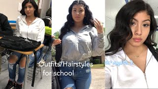 Outfits/Hairstyles For School