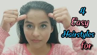 4Hairstyles For Everyday College/School/Quick And Easy Hairstyles For Jeans And Top/Officehairstyles